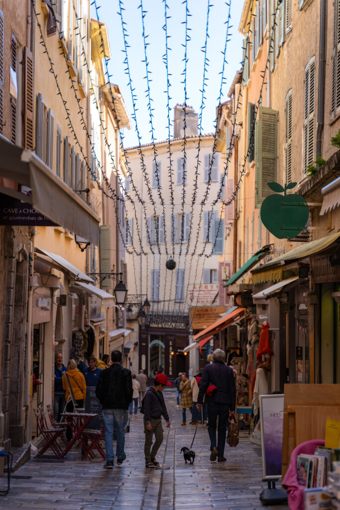 Exploring Colorful Village of Hyeres France