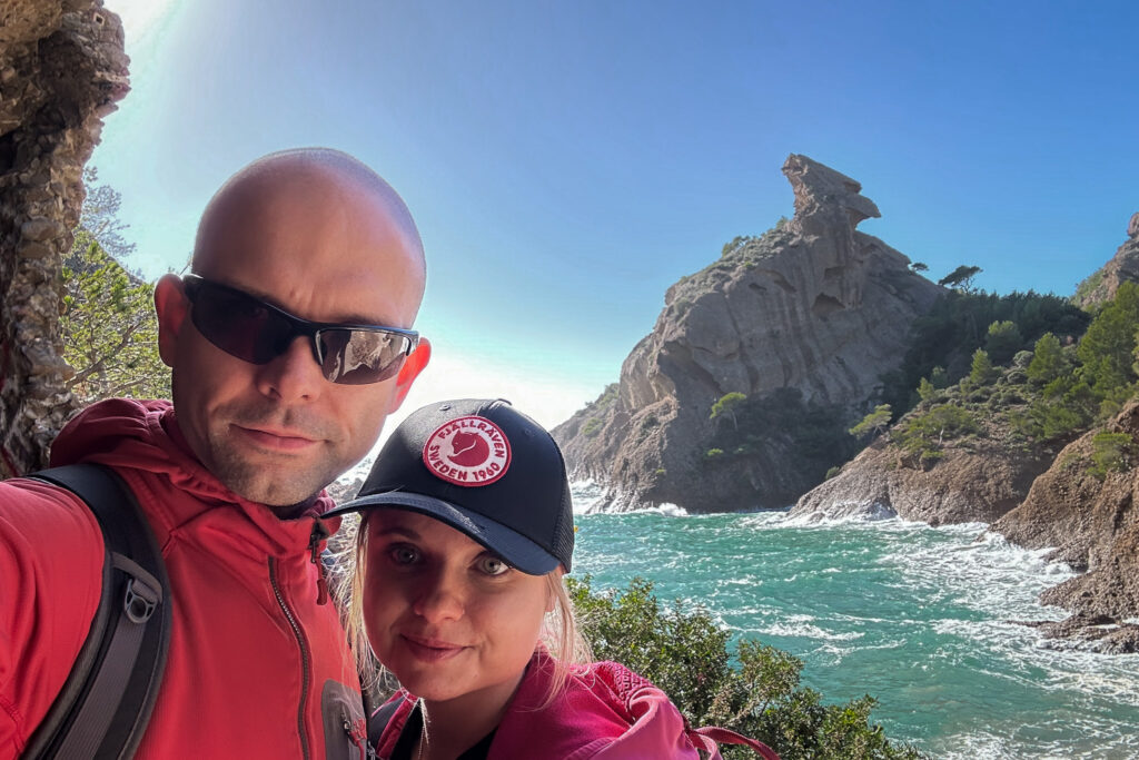 Happy Little Traveler team exploring La Ciotat France