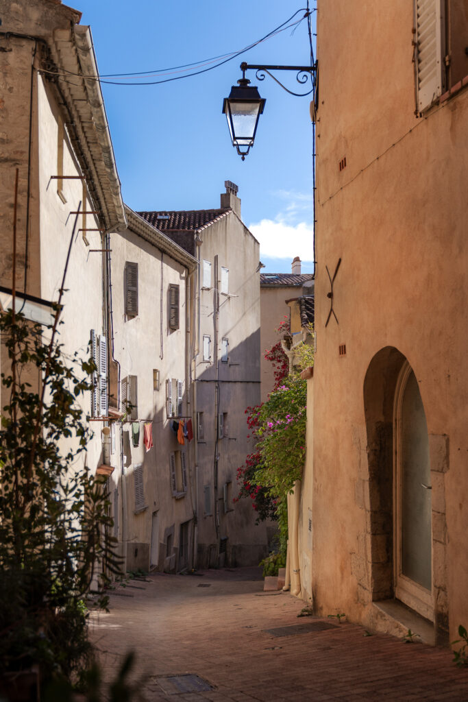 Medieval village of Hyeres on Cote d'Azur