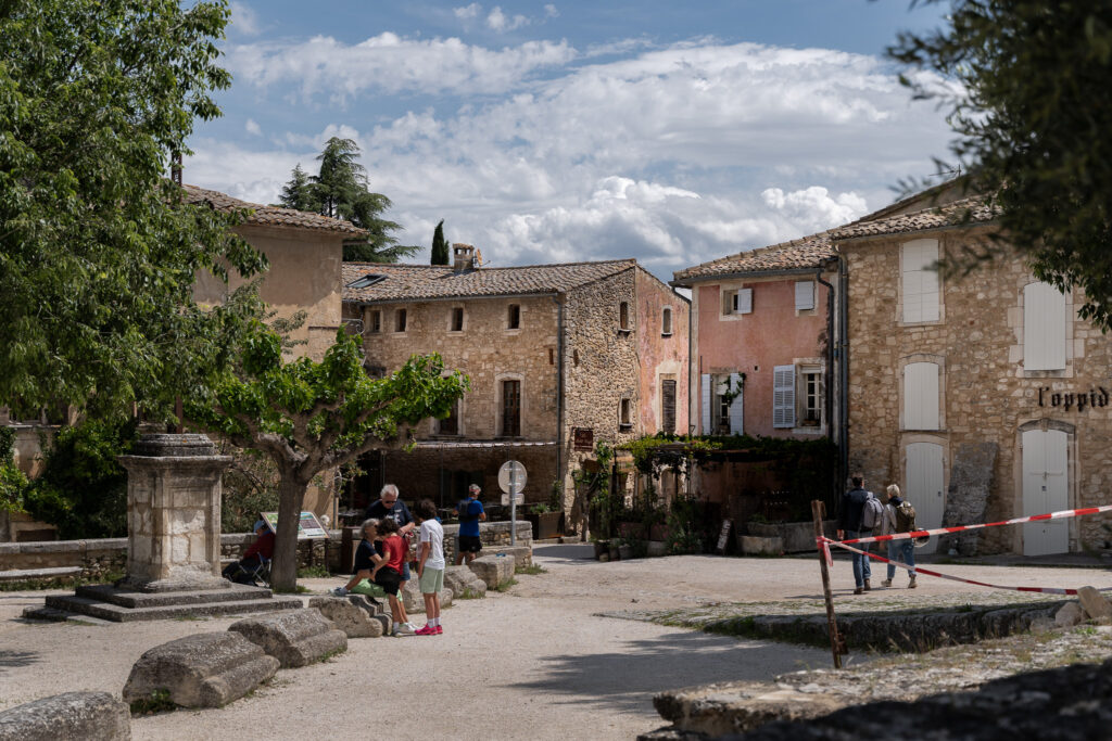 Oppede le Vieux Provence Medieval Village Centre