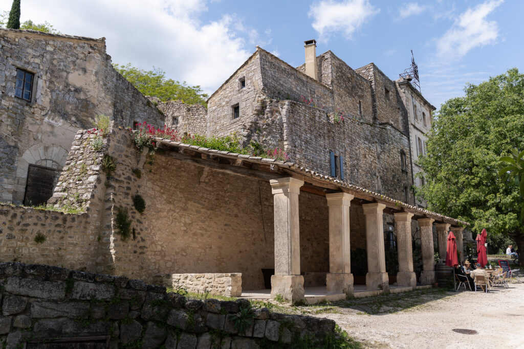 Place de la Croix in Oppede le Vieux Provence