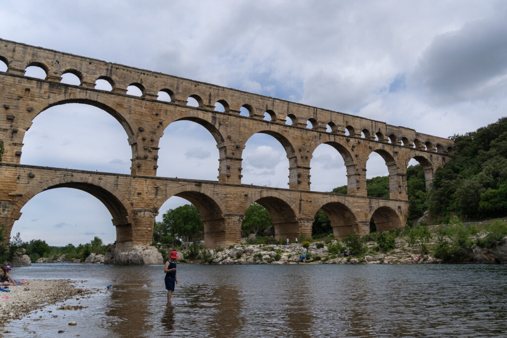 Pont du Gard Aqueduct in southern France