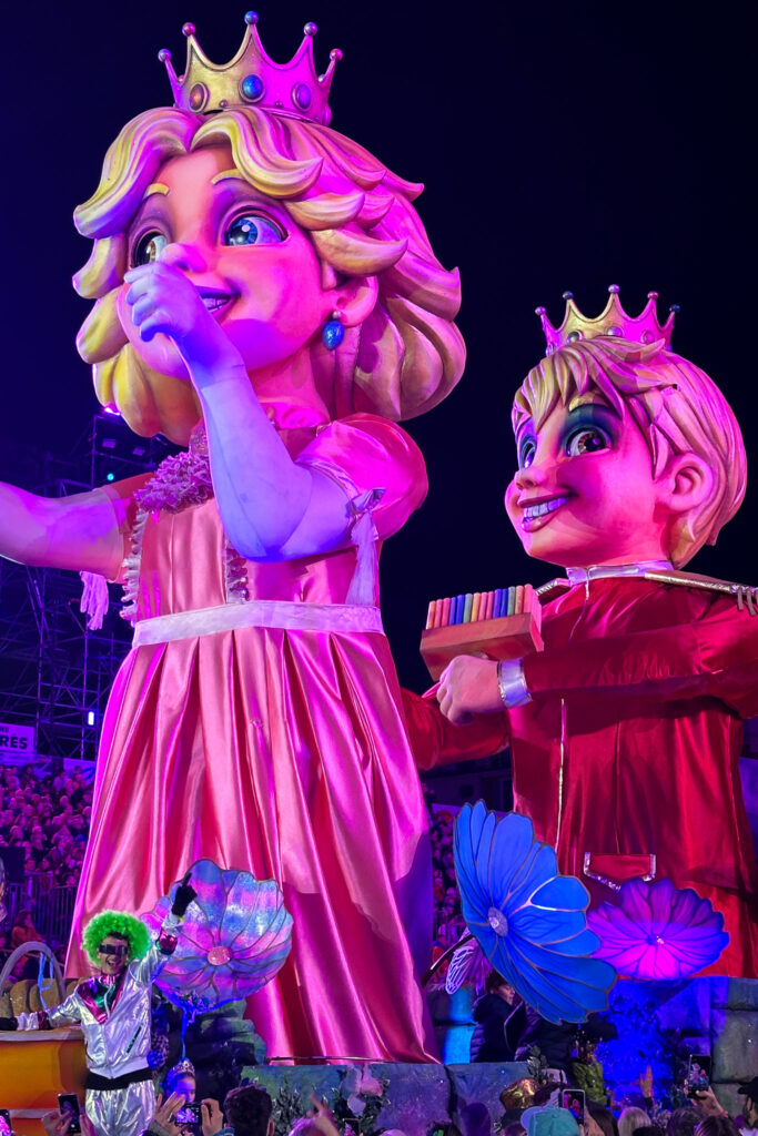 Princess and Prince of Nice Carnival 2026