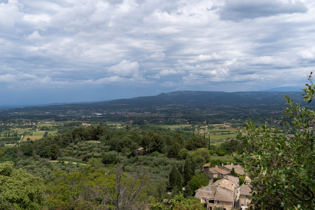 Stunning views from Oppede le Vieux church viewpoint