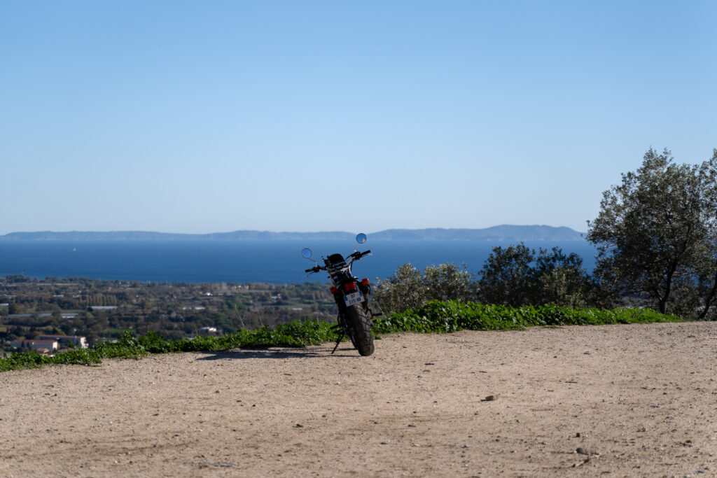 Views from Hyeres Castle Ruins over French Riviera