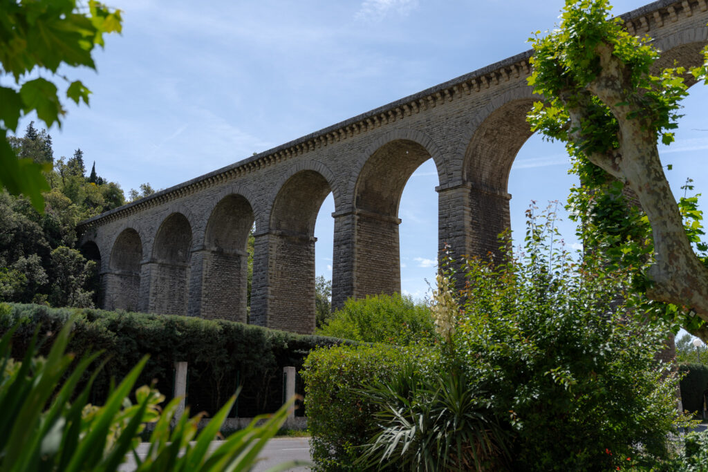 Galas Aqueduct Bridge in Fontaine de Vaucluse