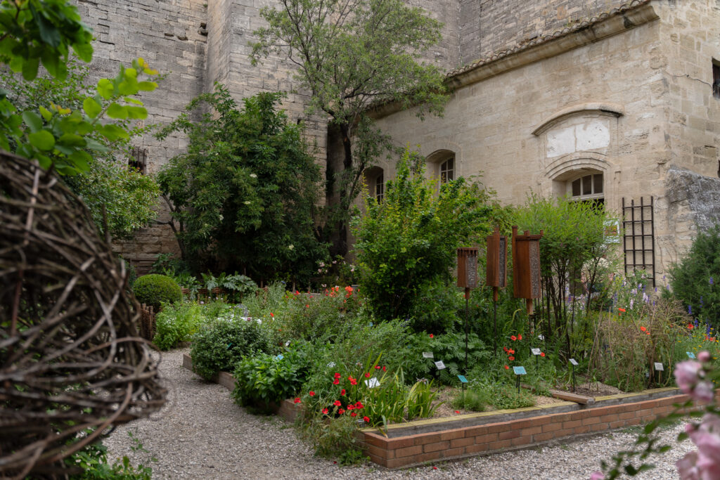 Medieval Garden in Uzes France