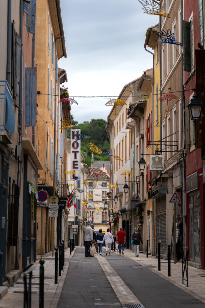 Orange France - Exploring old town streets