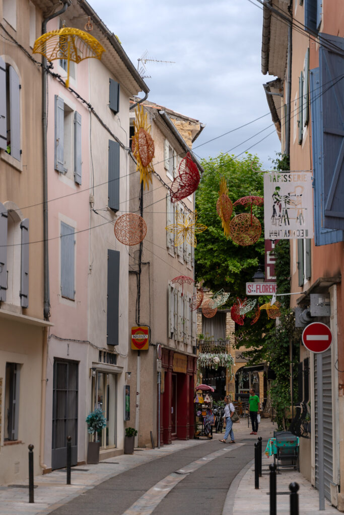 Orange old town streets