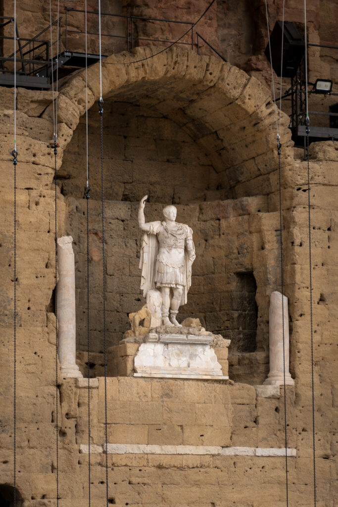 Roman Theatre of Orange - Emperor Augustus