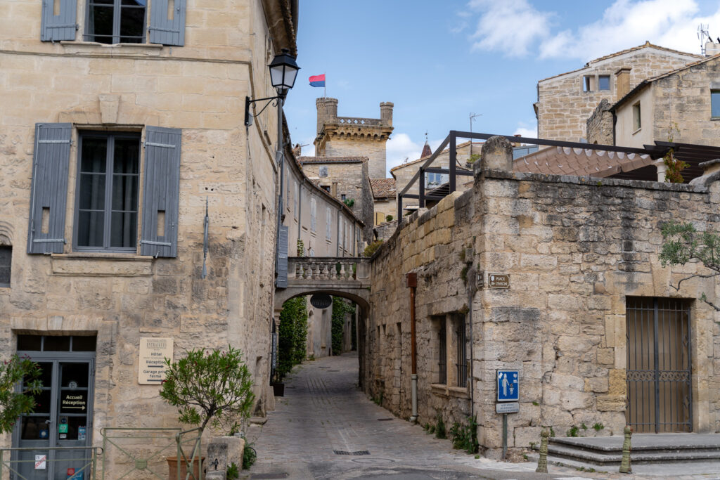Uzes France - Medieval Old Town Streets