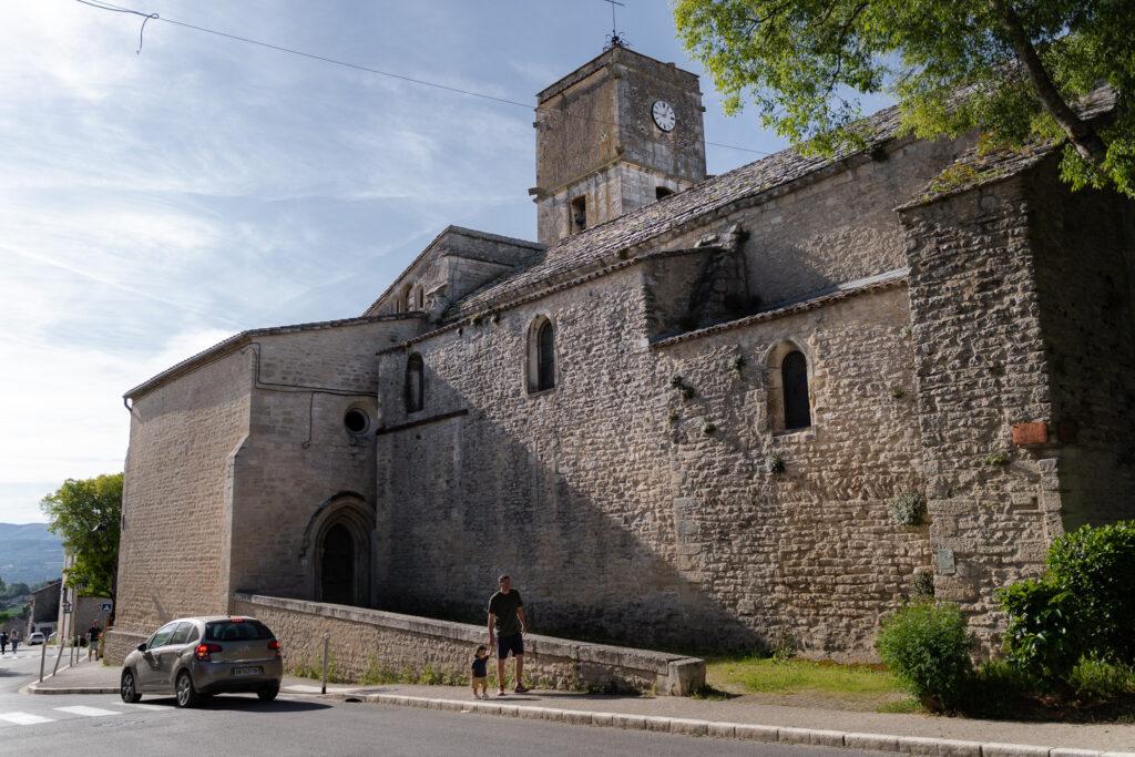 Church In Goult Village in Luberon