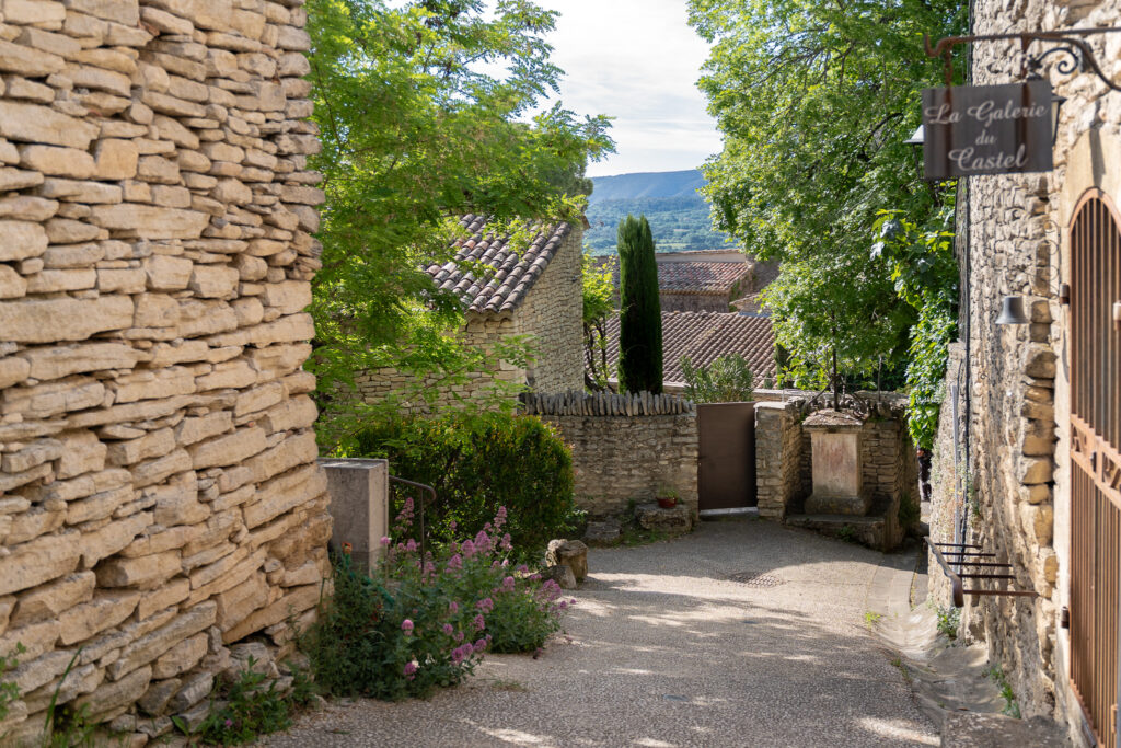 Exploring Goult Village In Provence