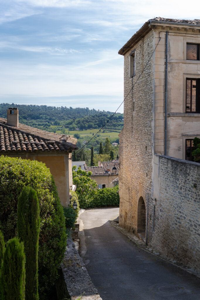Views over Provence from Goult Village