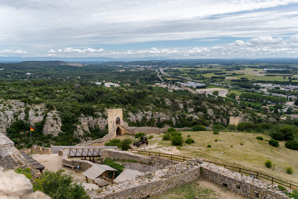 Visiting Fortress Of Mornas & Village In Provence