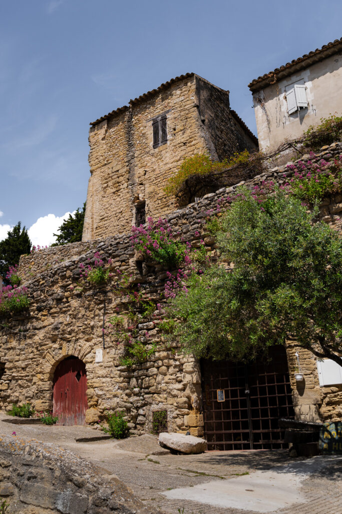 Ancient building in Cucuron France