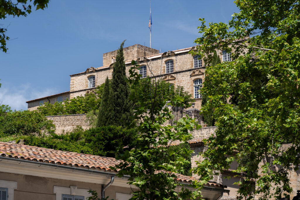 Ansouis Castle in Luberon Provence France