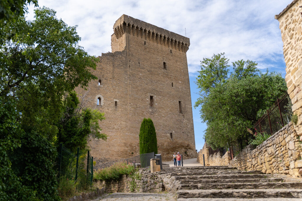 Exploring Châteauneuf-du-Pape village in Provence