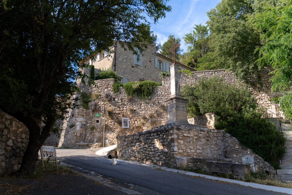 Exploring Eygalieres village in Provence
