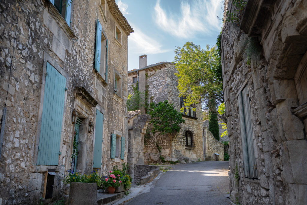 Eygalières, France - Exploring village streets