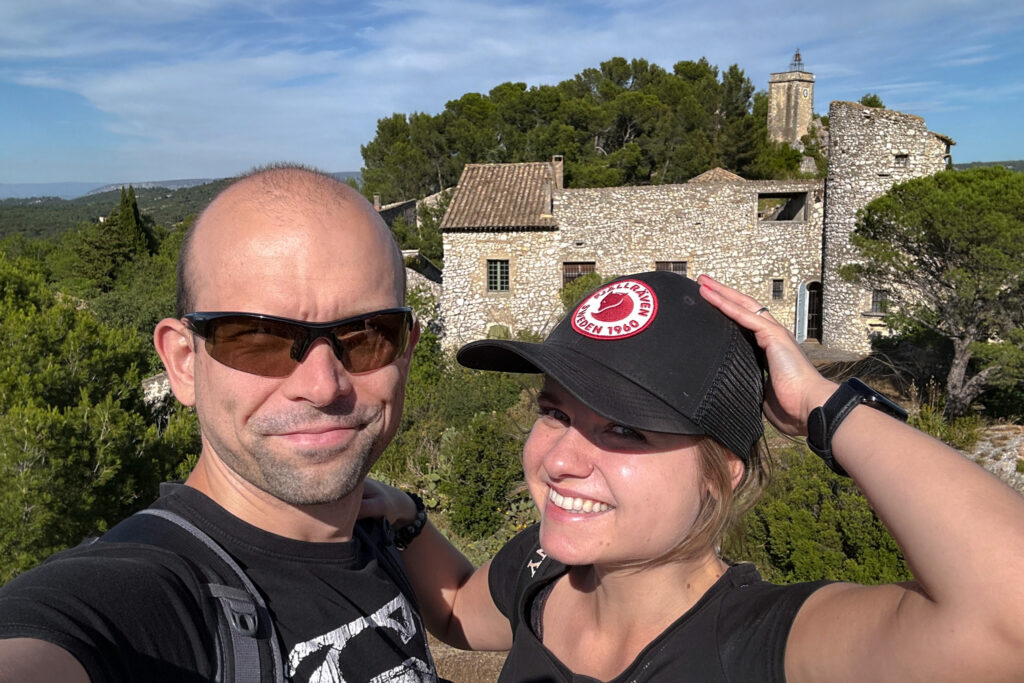 Happy Littrle Traveler team exploring Eygalieres in Provence