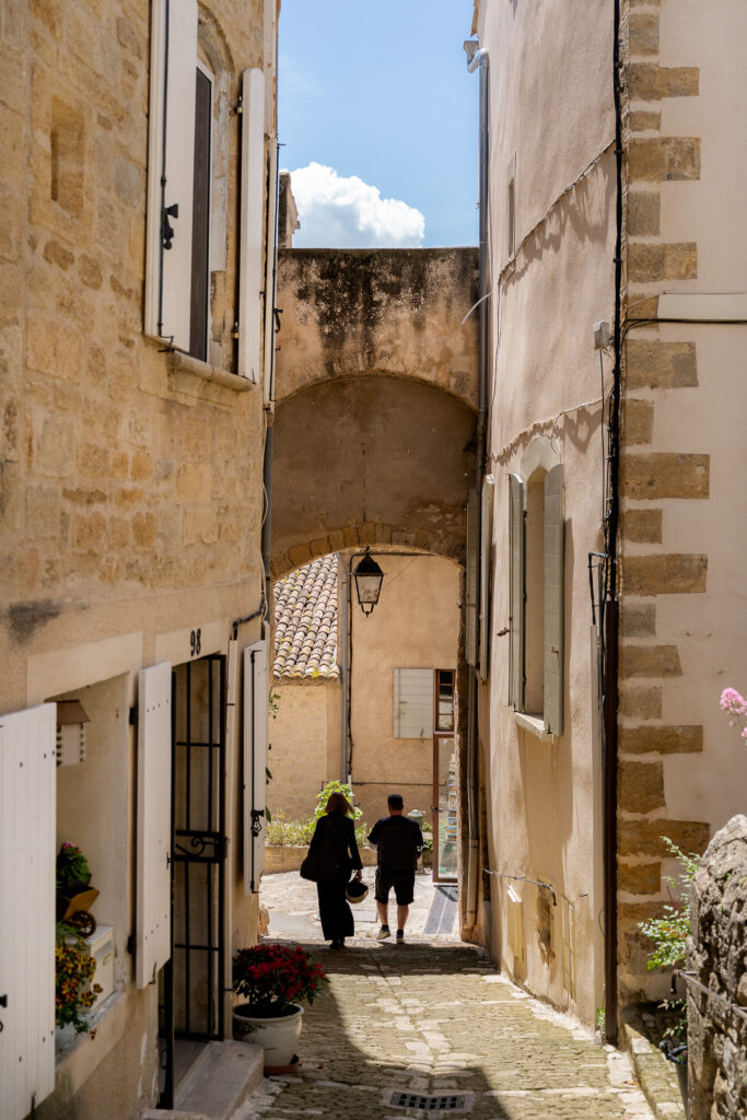 Historic streets of Ansouis Luberon