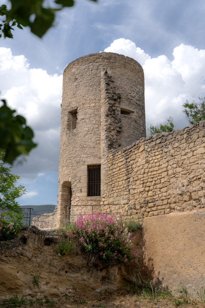 Medieval tower in Cucuron France