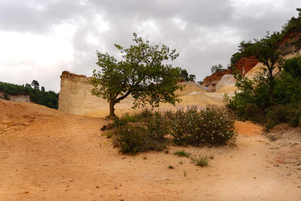 Hiking Colorado Provencal in Rustrel Provence