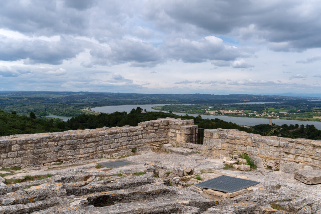 Visiting Unique Abbey of Saint-Roman in France