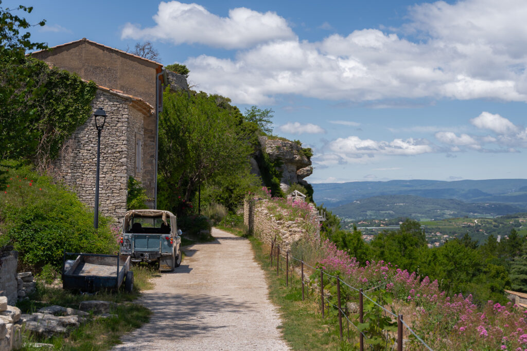 Views from Saignon village in Luberon Provence