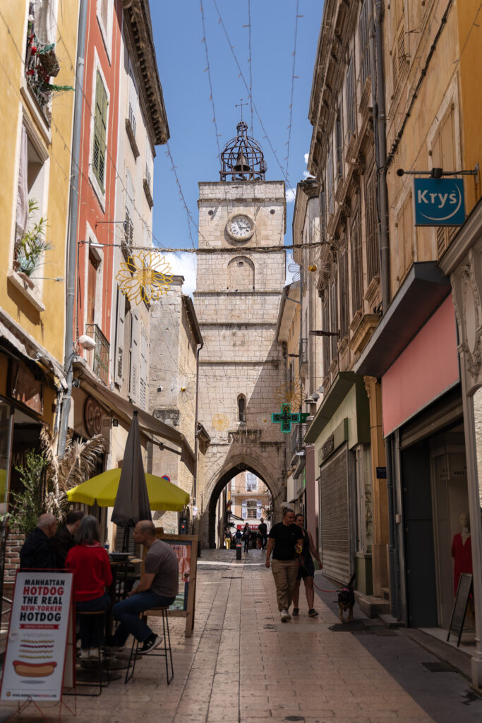 Exploring Apt France old town streets