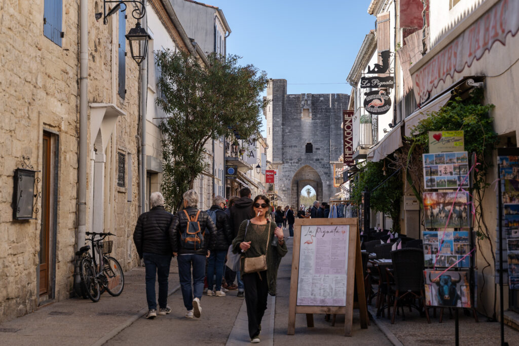 Exploring Medieval Streets Of Aigues Mortes