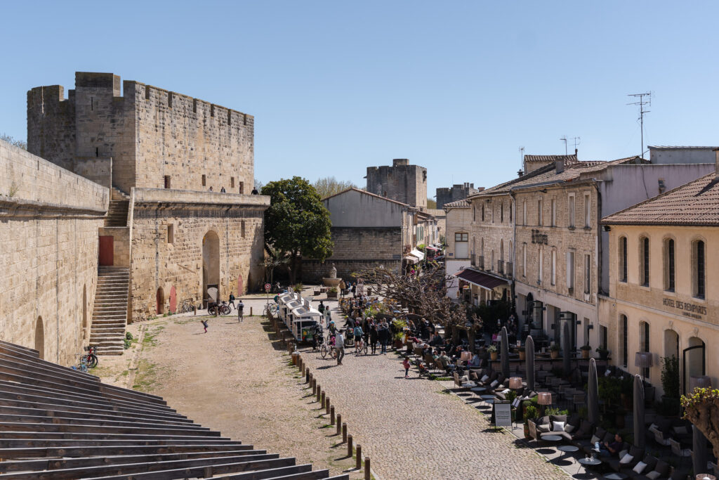 Views over Aigues-Mortes Ramparts