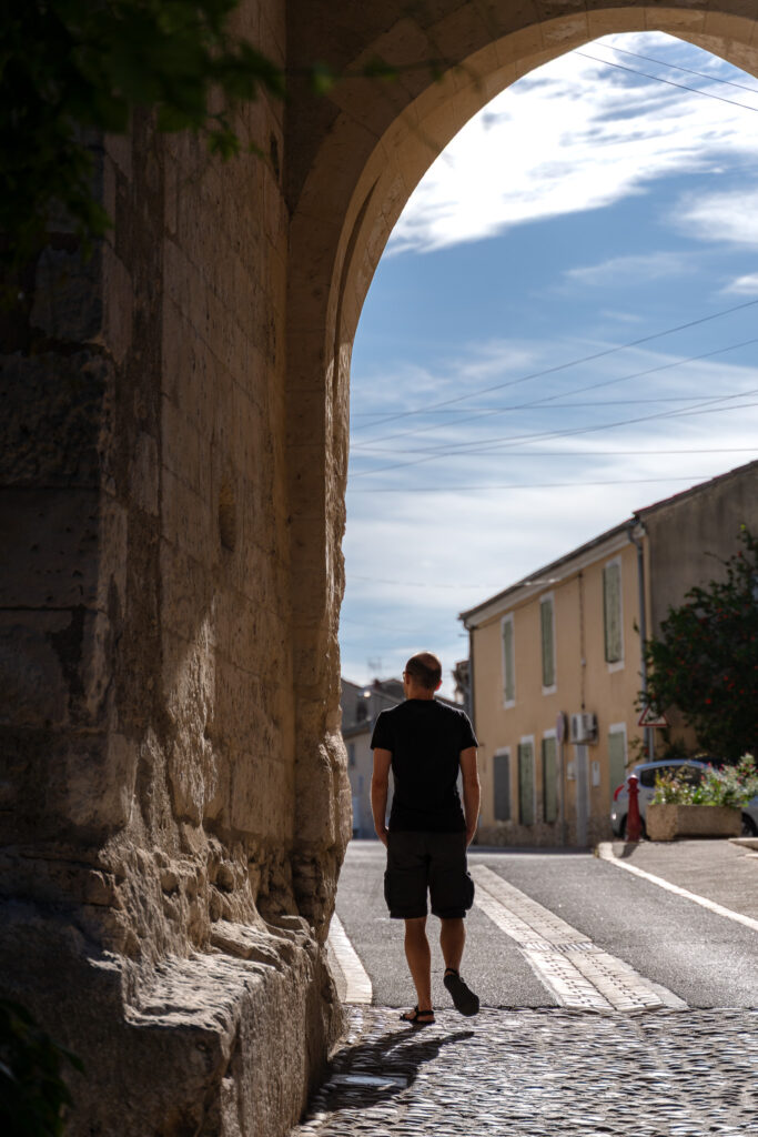 Wandering In Orgon historic centre