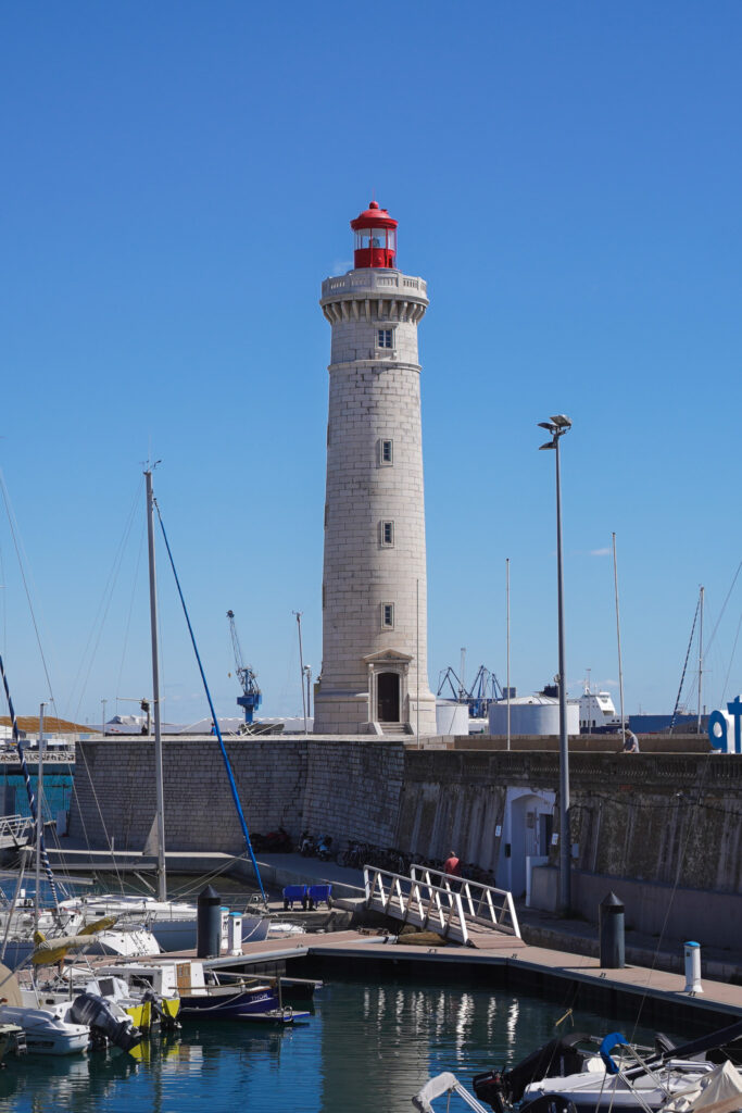 Saint Louis Lighthouse in Sete France