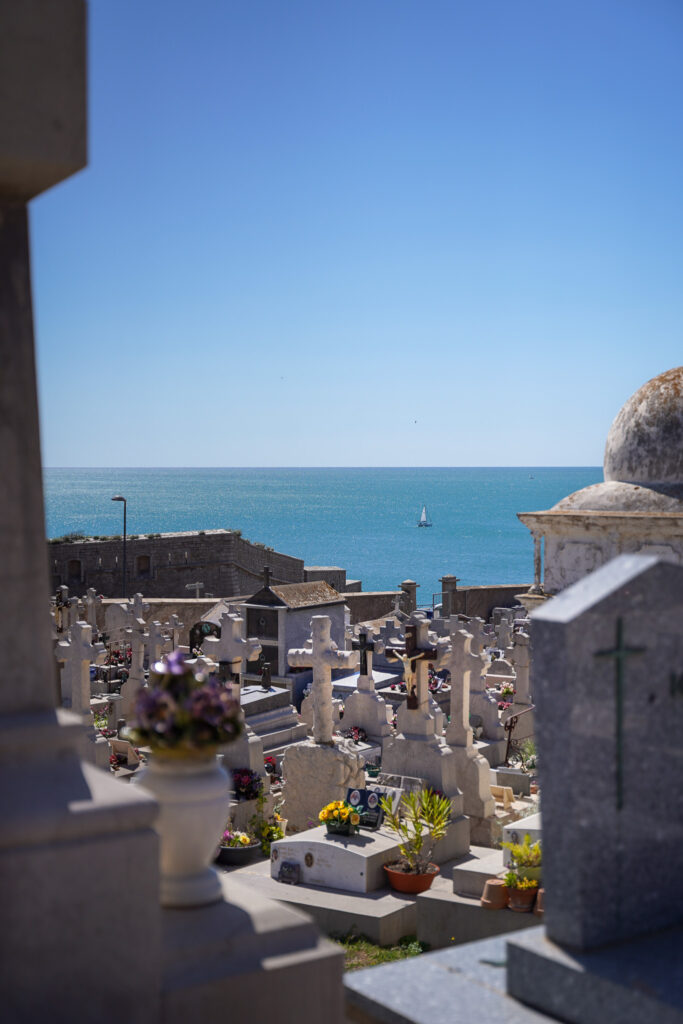 Stunning Views from Marine Cemetery in Sete France